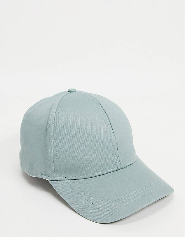 Baseball cap in sage